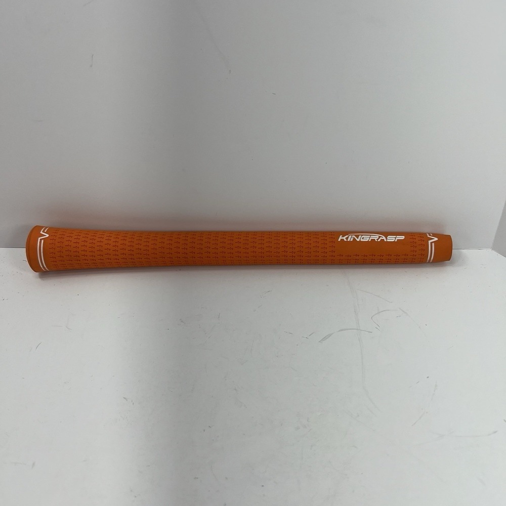 Kingrasp Golf Club Grip Unisex Midsize Orange New Textured Rubber Replacement